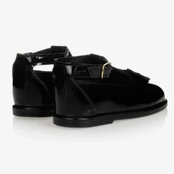 Early Days First Walkers|First Walkers*Black First-Walker Shoes