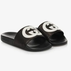 Gucci Sliders|Sliders*Black GG Sliders