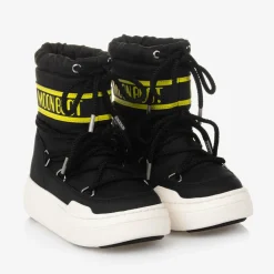 Moon Boot Boots*Black Lace-Up Boots