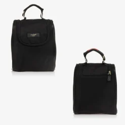 Storksak Gifts*Black Leather Alyssa Changing Bag (38cm)