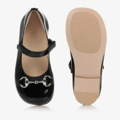 Gucci Pumps & Ballerinas*Black Leather Ballerina Shoes