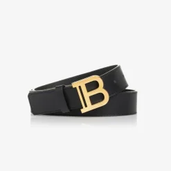 Balmain Clothing Accessories|Clothing Accessories*Black Leather Belt
