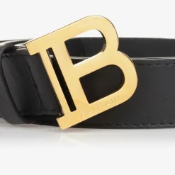 Balmain Clothing Accessories|Clothing Accessories*Black Leather Belt