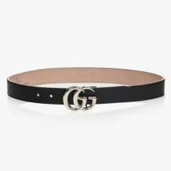 Gucci Clothing Accessories|Clothing Accessories*Black Leather GG Belt