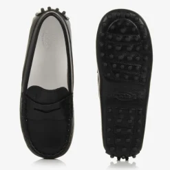 Tods Loafers & Moccasins|Loafers & Moccasins*Black Leather Gommino Moccasins