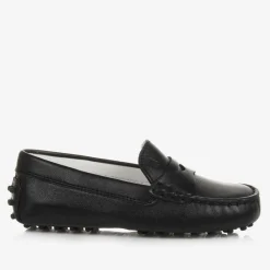 Tods Loafers & Moccasins|Loafers & Moccasins*Black Leather Gommino Moccasins