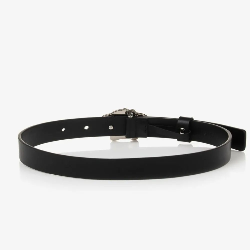 Versace Clothing Accessories|Clothing Accessories*Black Leather Medusa Belt