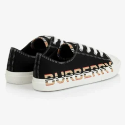 Burberry Trainers|Trainers*Black Logo Lace-Up Trainers