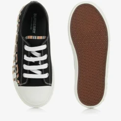 Burberry Trainers|Trainers*Black Logo Lace-Up Trainers