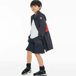 Moncler Enfant Sandals|Sandals*Black Logo Sporty Sandals