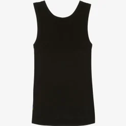 Joha Underwear*Black Merino Wool & Silk Vest