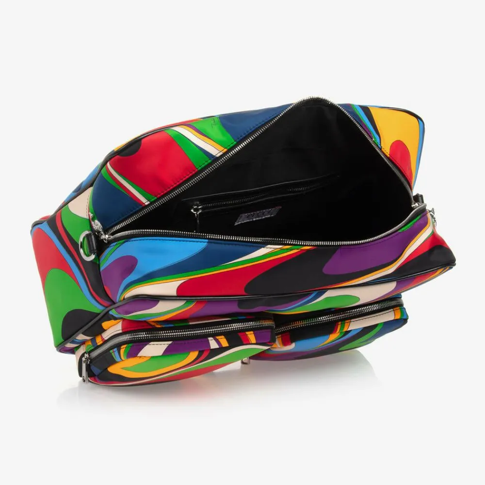 PUCCI Gifts*Black Onde Print Changing Bag (38cm)