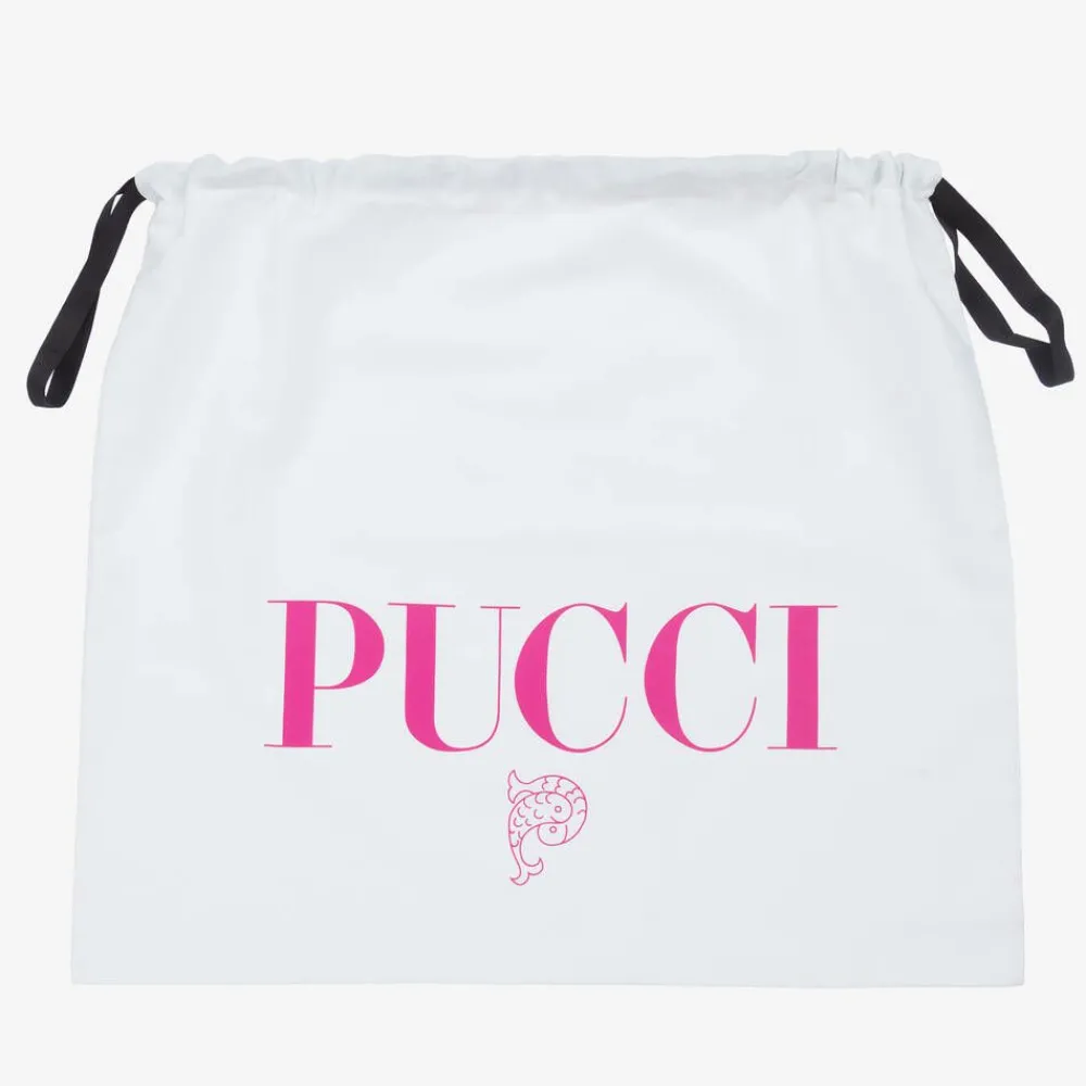 PUCCI Gifts*Black Onde Print Changing Bag (38cm)