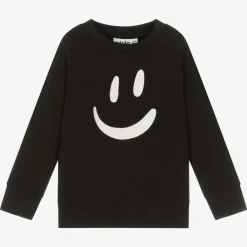 Molo Tops*Organic Cotton Sweatshirt Black
