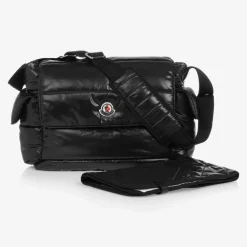 Moncler Enfant Gifts*Black Padded Changing Bag (39cm)
