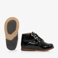 Tartine et Chocolat First Walkers|First Walkers*Black Patent Leather First Walker Boots