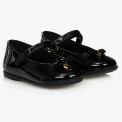 Dolce amp; Gabbana Bar Shoes*Black Patent Leather Shoes