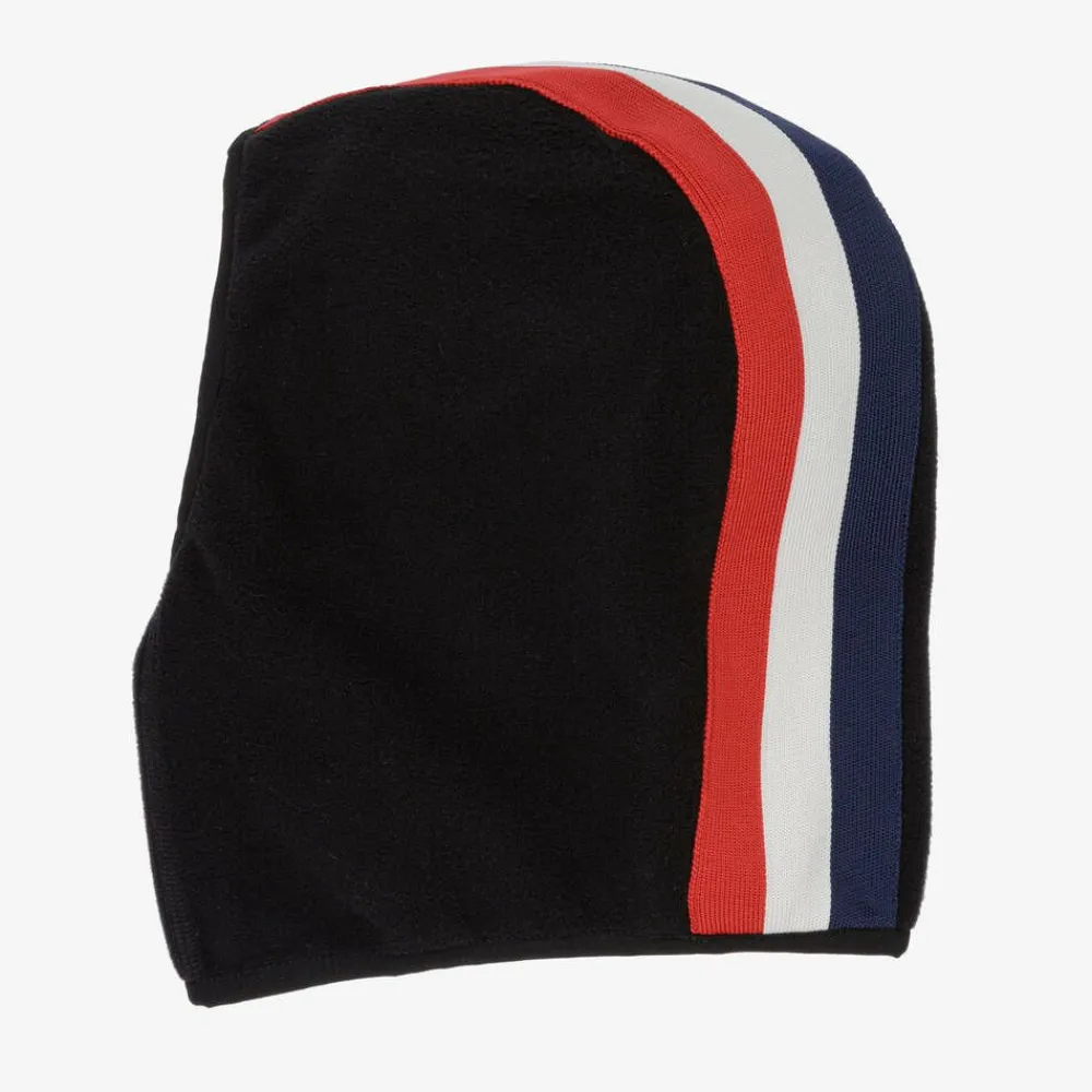 Moncler Enfant Snowwear|Snowwear*Black Polar Fleece Balaclava