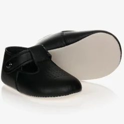 Early Days Baypods Traditional Shoes*Black Pre-Walker Shoes