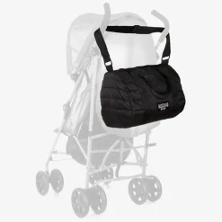 Moschino Baby Bags*Black Quilted Changing Bag (34cm)