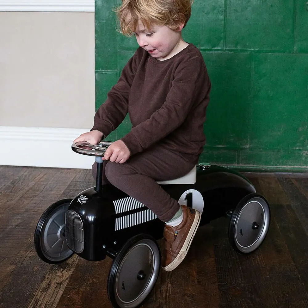 Vilac Gifts*Black Ride-On Vintage Car (76cm)