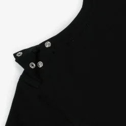 Burberry Tops|Tops*Black Script Logo Cotton Baby T-Shirt