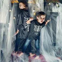Souza Costumes*Black Skeleton Costume Cape