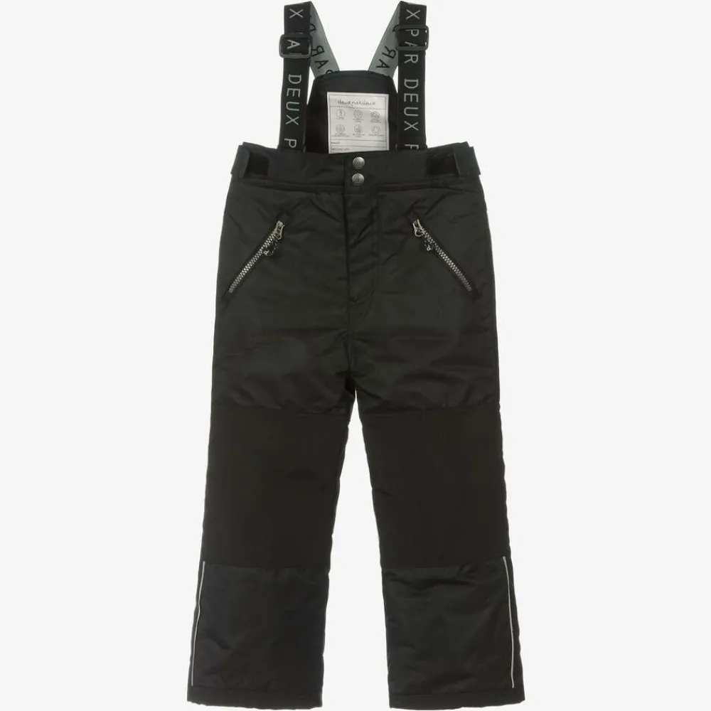 Deux par Deux Snowwear|Snowwear*Black Ski Salopettes