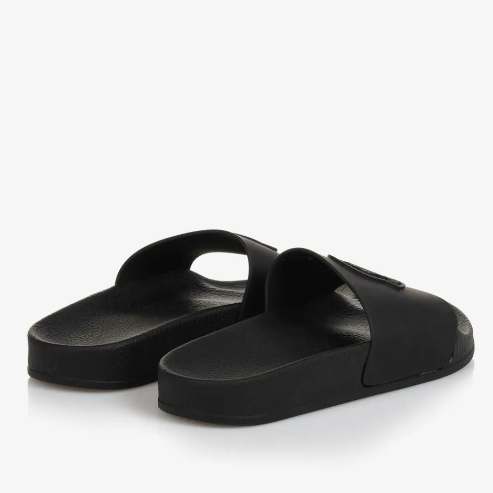 Moncler Enfant Sliders|Sliders*Black Sliders
