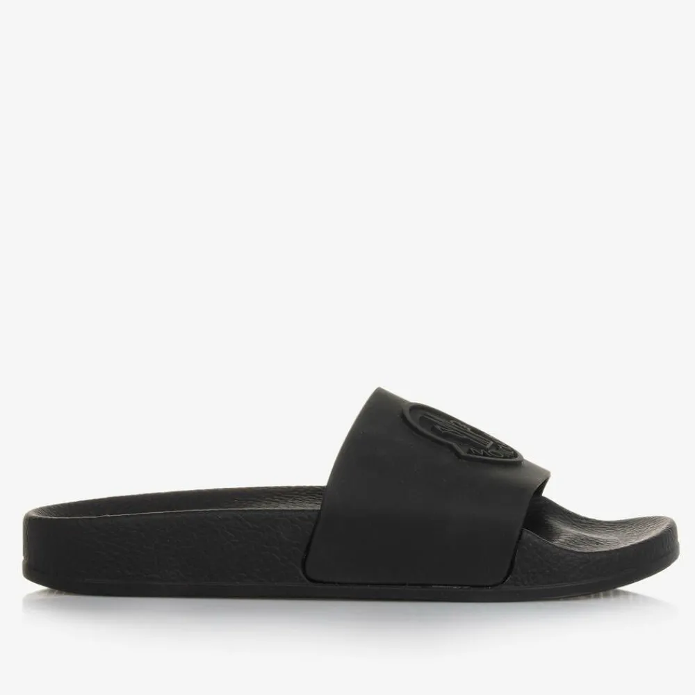 Moncler Enfant Sliders|Sliders*Black Sliders