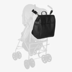 Storksak Gifts*Black St James Leather Changing Bag (37cm)