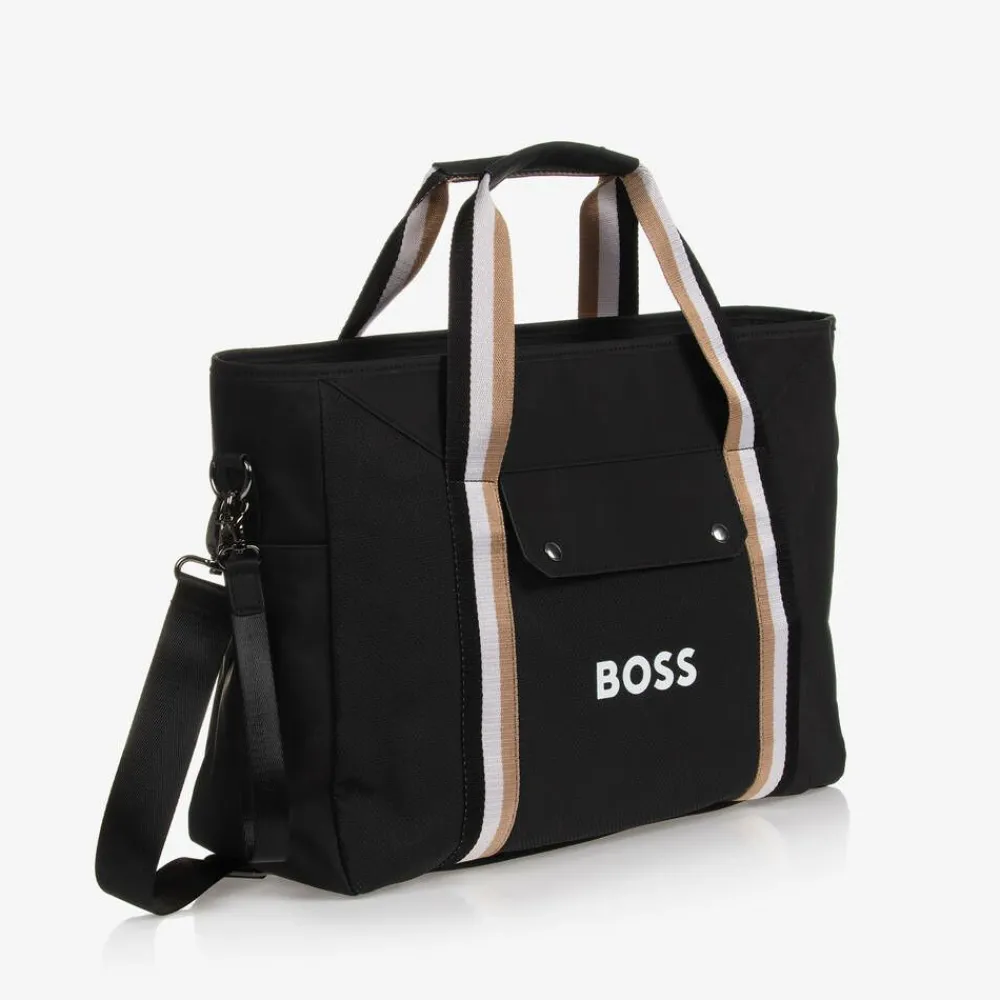 BOSS Gifts*Black Stripe Changing Bag (43cm)
