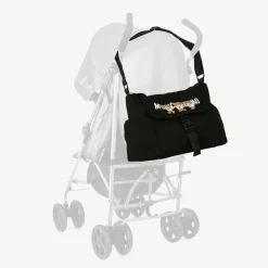 Moschino Baby Bags*Black Teddy Bear Logo Changing Bag (30cm)