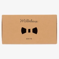 Milledeux Clothing Accessories*Black Velvet Bow Tie (10cm)
