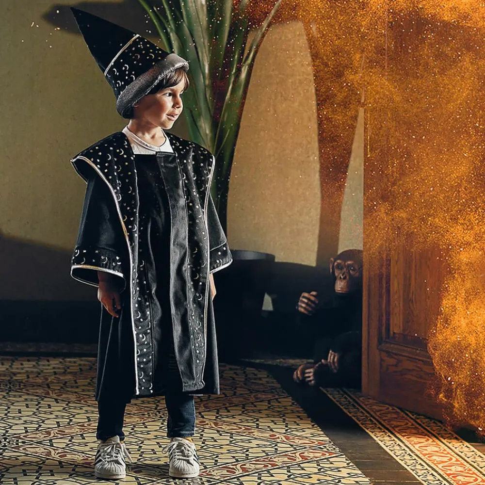Souza Costumes*Black Velvet Wizard Hat
