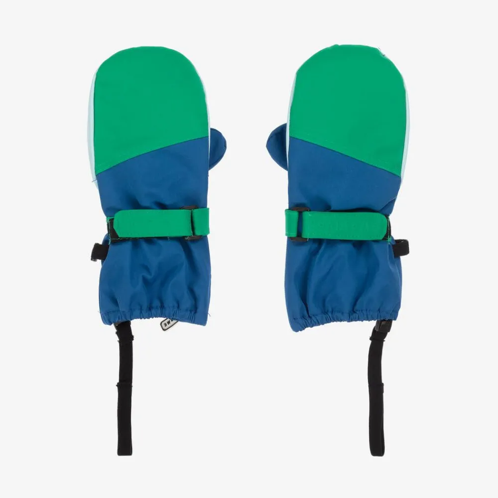 Roarsome Snowwear|Snowwear*Blue & Green Ski Mittens