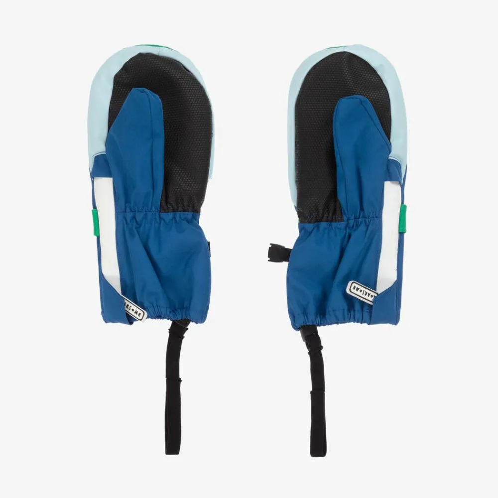 Roarsome Snowwear|Snowwear*Blue & Green Ski Mittens
