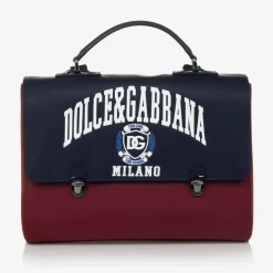 Dolce amp; Gabbana Bags*Blue & Red Satchel Backpack (34cm)