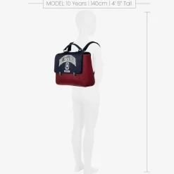 Dolce amp; Gabbana Bags*Blue & Red Satchel Backpack (34cm)