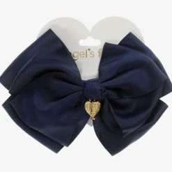 Angels Face Hair Accessories*Blue Bow Hairclip (19cm)