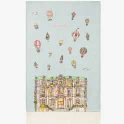 Atelier Choux Paris Gifts*Blue Cashmere Blanket (120cm)