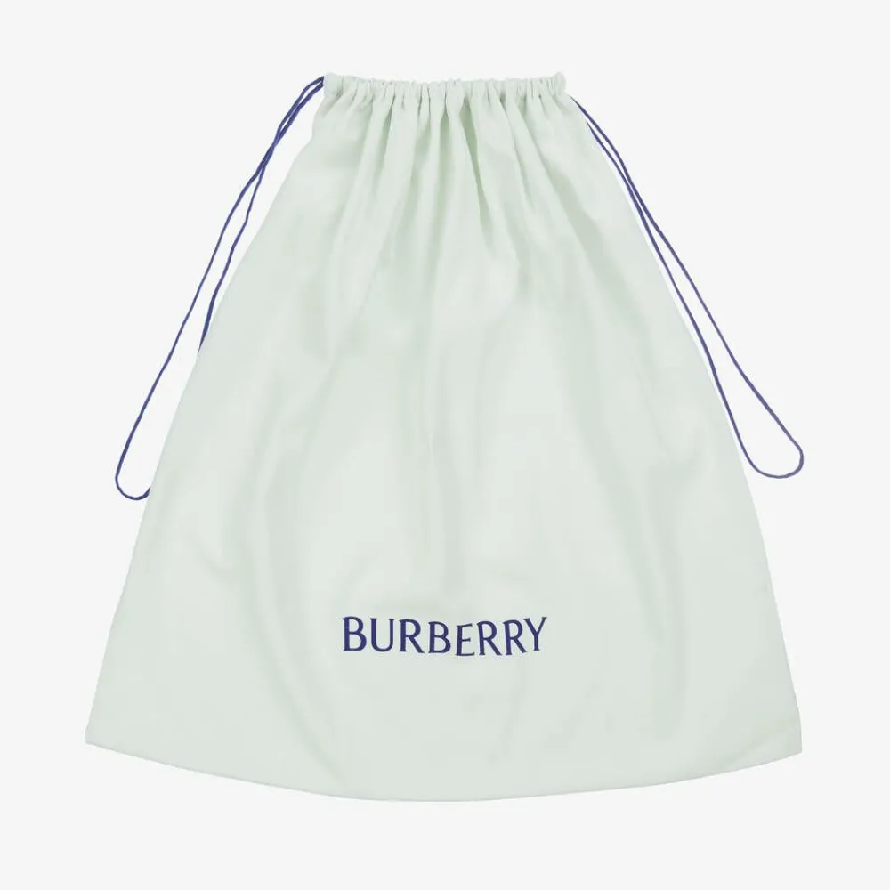 Burberry Bags*Blue Check Backpack (33cm) SlateBlue