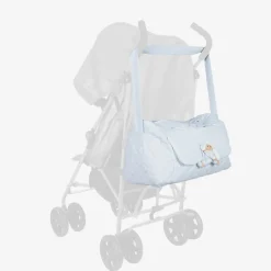 Nanán Bags*Blue Cotton Baby Changing Bag (44cm)