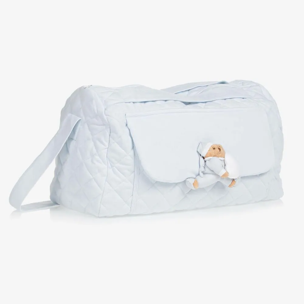 Nanán Bags*Blue Cotton Baby Changing Bag (44cm)