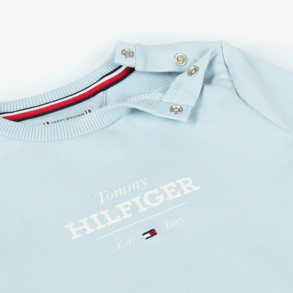 Tommy Hilfiger Tracksuits|Tracksuits*Blue Cotton Baby Tracksuit