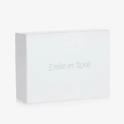 Emile et Rose Gifts*Blue Cotton Bibs & Bear Baby Gift Set