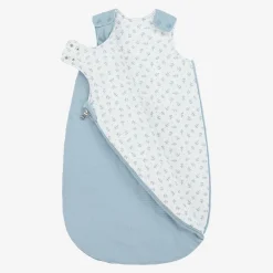 Mayoral Newborn Sleeping Accessories*Blue Cotton Bunny Sleeping Bag (73cm)