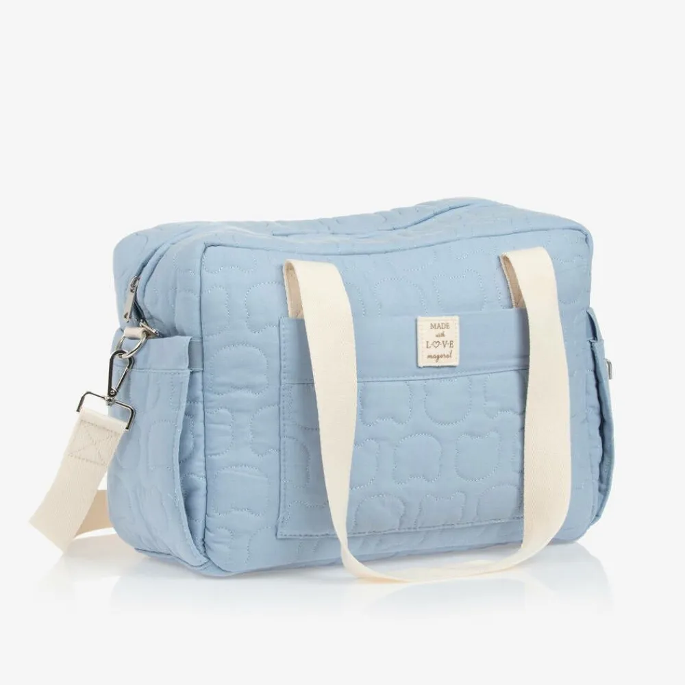Mayoral Gifts|Bags*Blue Cotton Changing Bag (37cm)