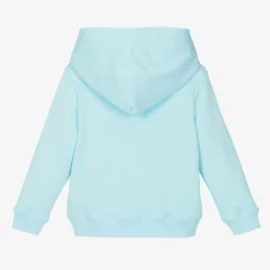 Calvin Klein Tops*Blue Cotton Jersey Hoodie