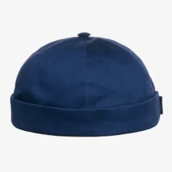 Gucci Hats*Blue Cotton Twill Retro Hat